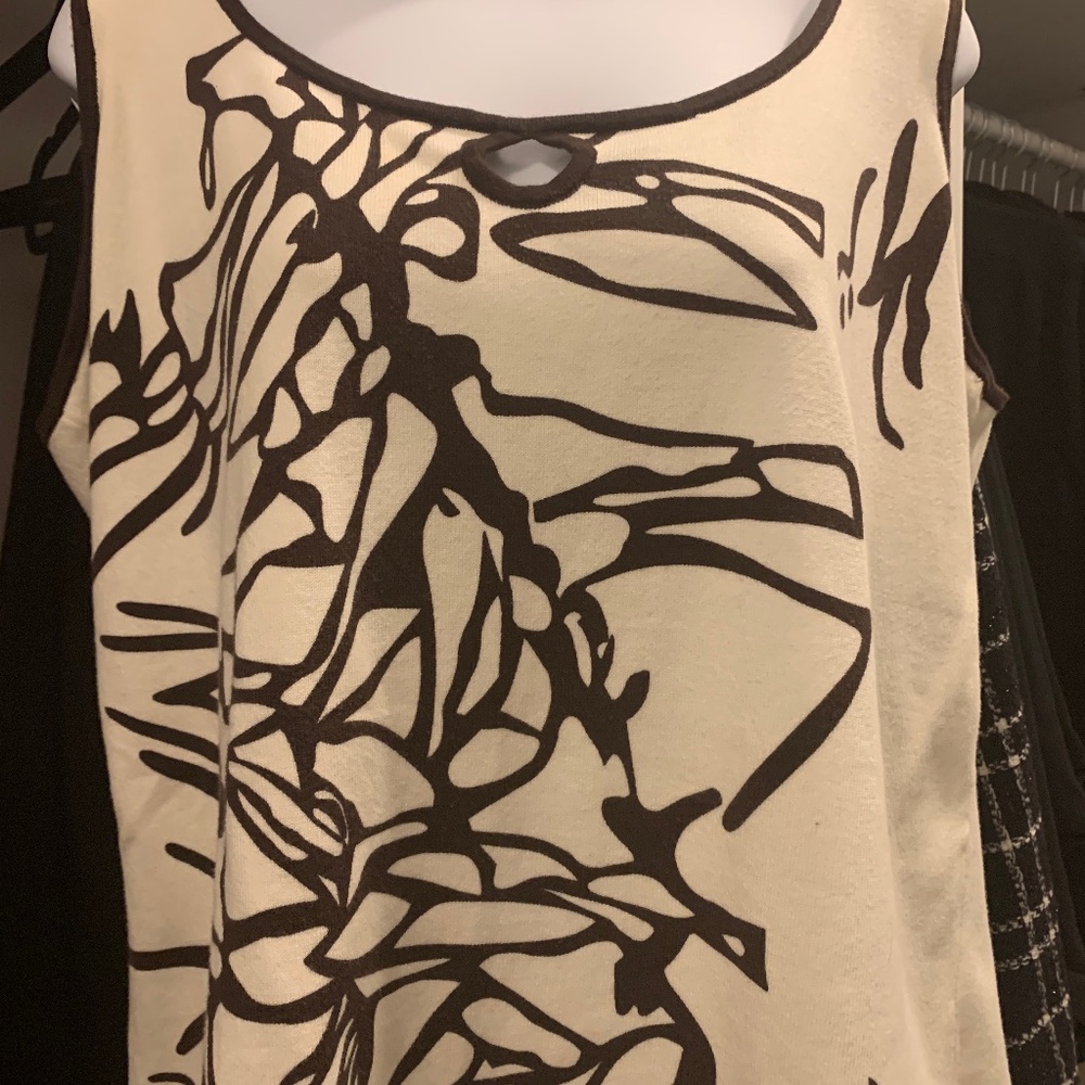 Talbots Sleeveless sweater 1X